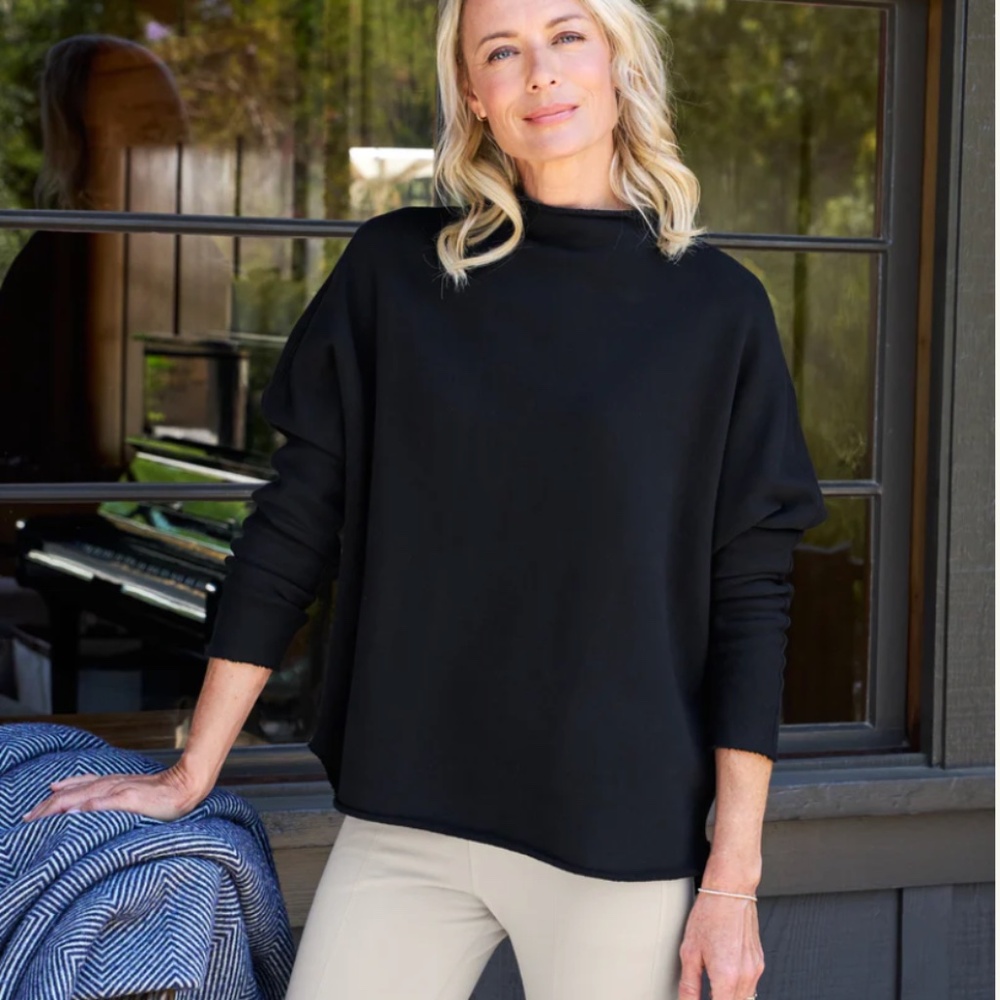 Frank and Eileen Effie Funnel neck capelet